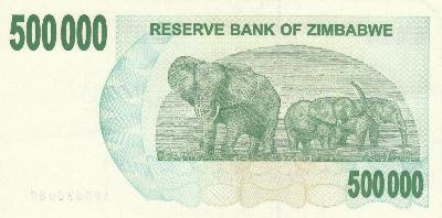 Beschrijving achterzijde: ELEPHANT